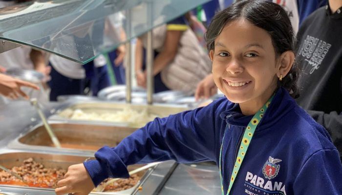 Paraná bate recorde de investimento em alimentos orgânicos nas escolas estaduais